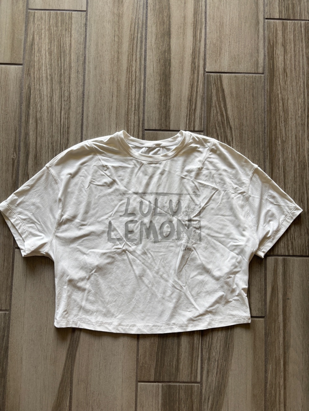 lululemon athletica White Ed Curtis Cropped Shirt - Picture 6 of 6